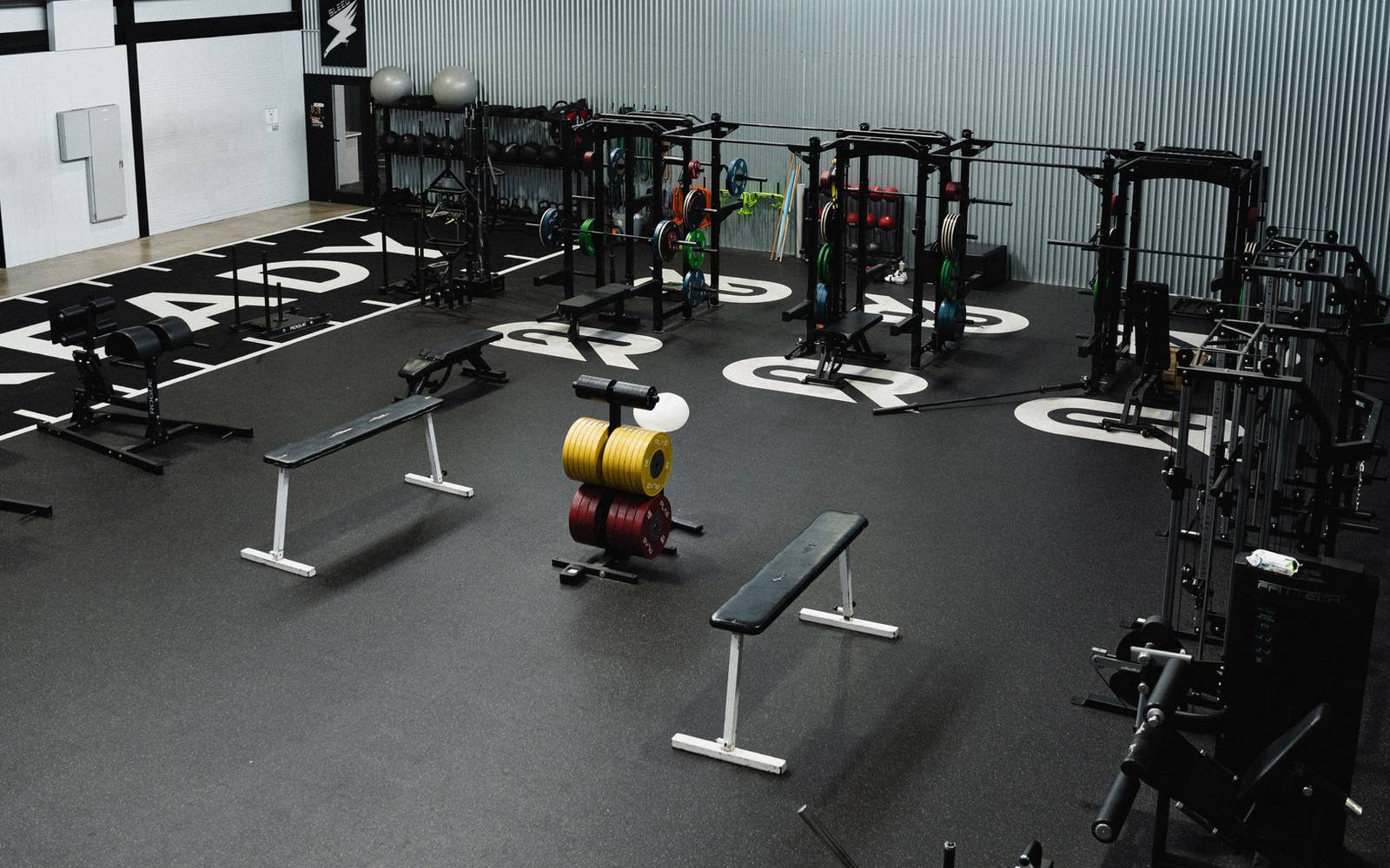 The GameReady training floor in Thebarton